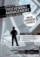 Neue Karrierechance: Kolleg für Trockenbau-Management