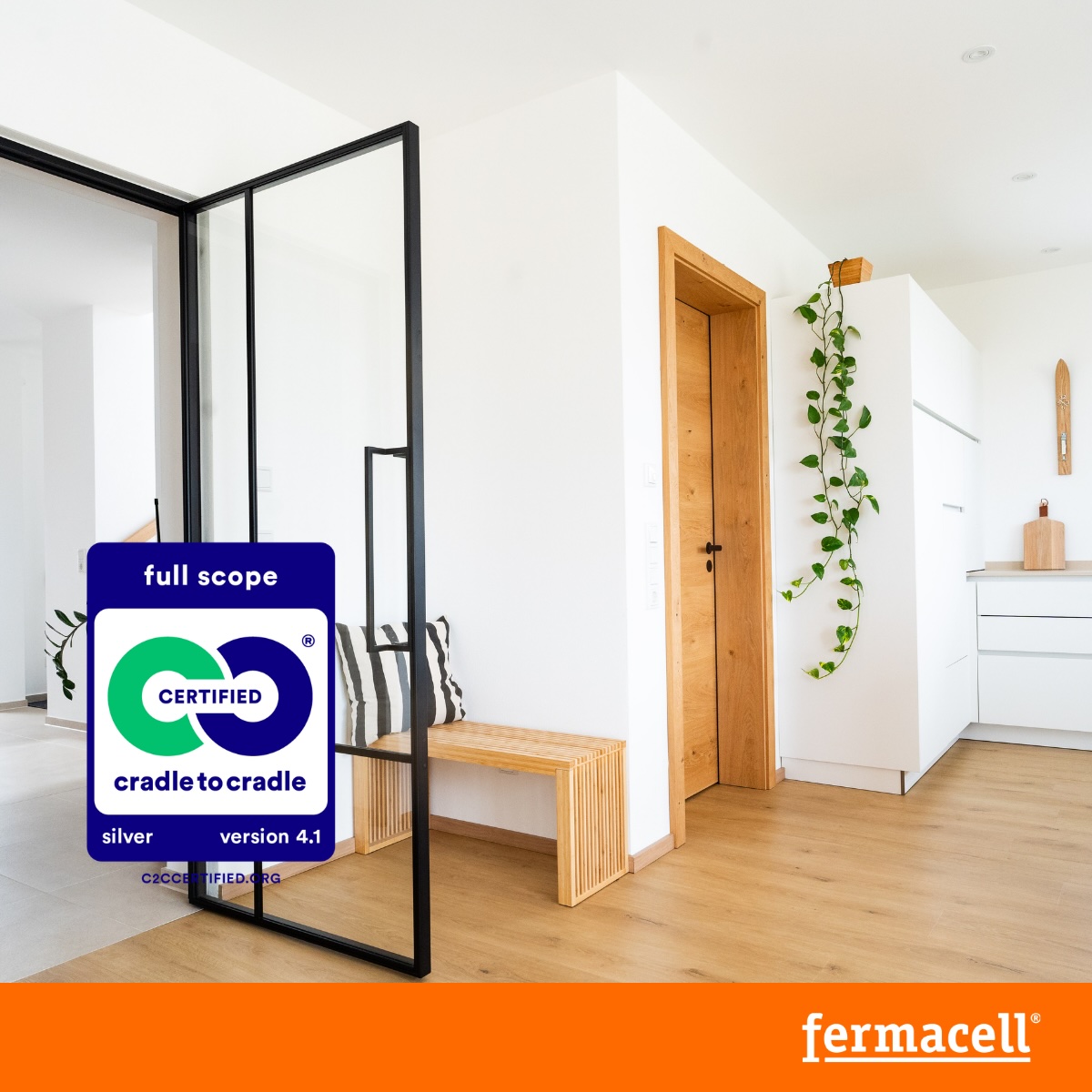 Cradle to Cradle Certified® Silver - fermacell® Gipsfaserplatten und fermacell® Therm25™ Trockenestrichelemente setzten neue Maßstäbe